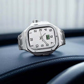 Integriertes Uhrenarmband-Gehäuseset aus 316 Edelstahl und Luftfahrtaluminium für die iWatch Ultra-Serie